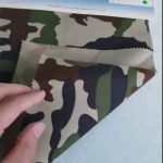 Camouflage mönster 80/20 bomull polyester twill tyg för militär uniform