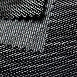 1680d twill jacquard polyester oxford tyg med pu belagd textil för väskor
