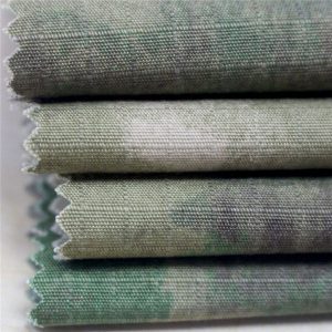 Antistatisk Militärtryck Ripstop Cotton Fabric för Army Garment
