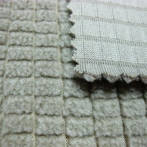 Polyester fleece tyg