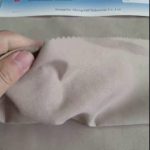 Swiss cross crepe 99% POLYCOTTON + 1% CARBON YARN taffeta tyg för elektronisk uniform